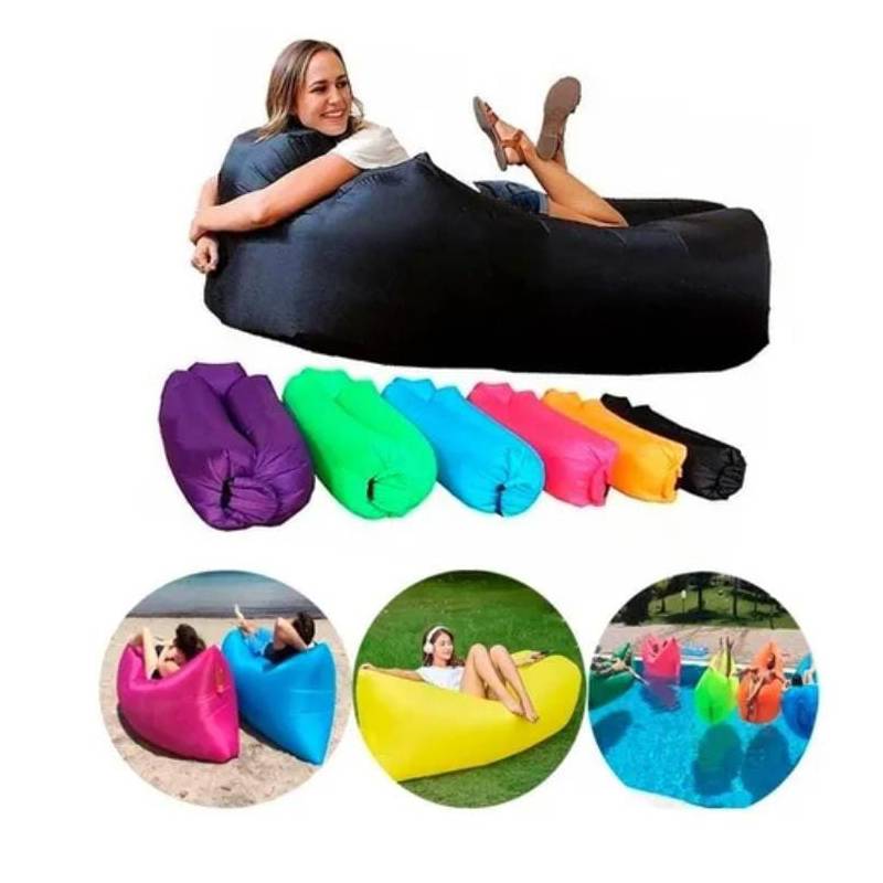 Sillón inflable cojín verano