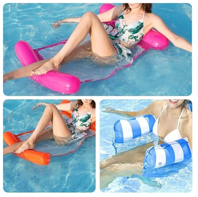 Colchón inflable de verano para piscina